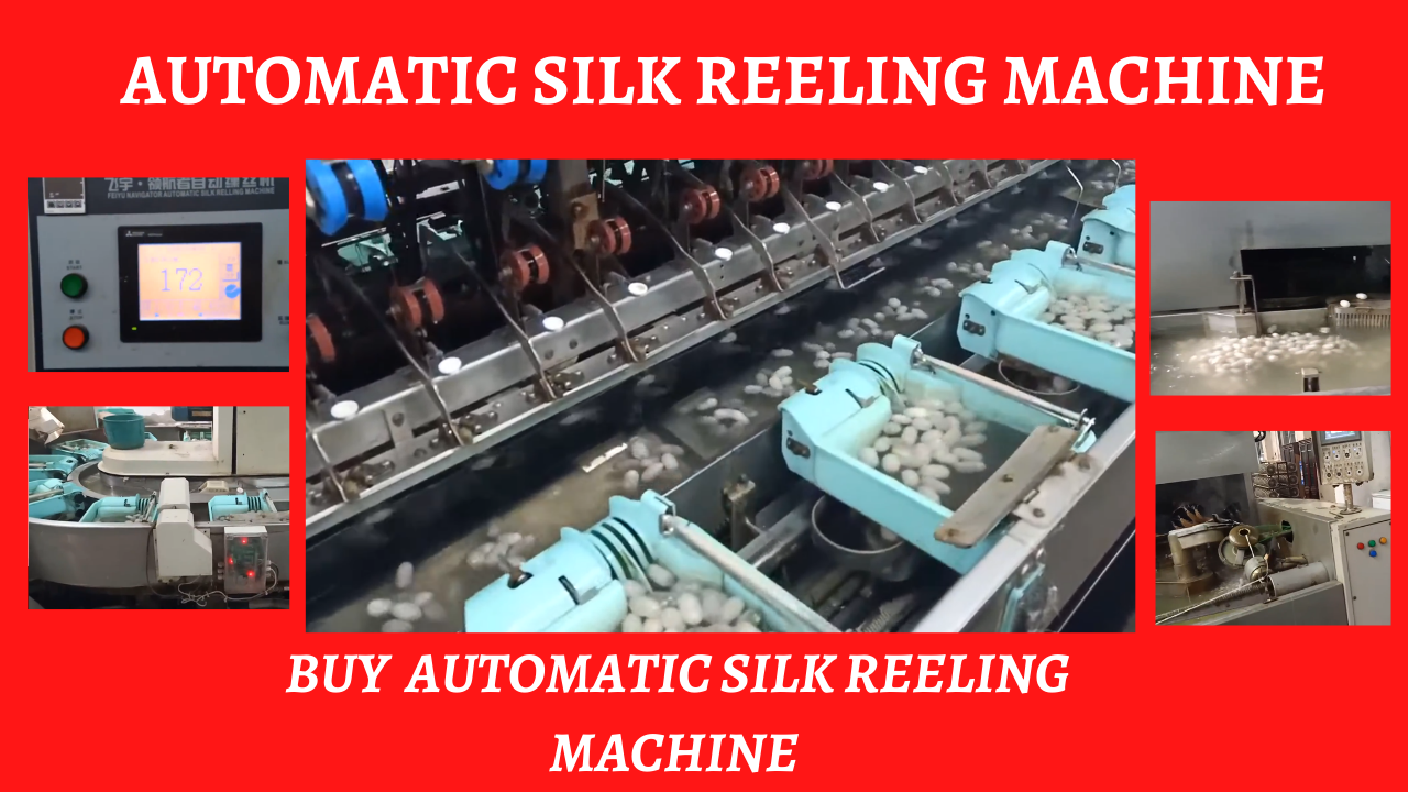 Automatic Silk Reeling machine