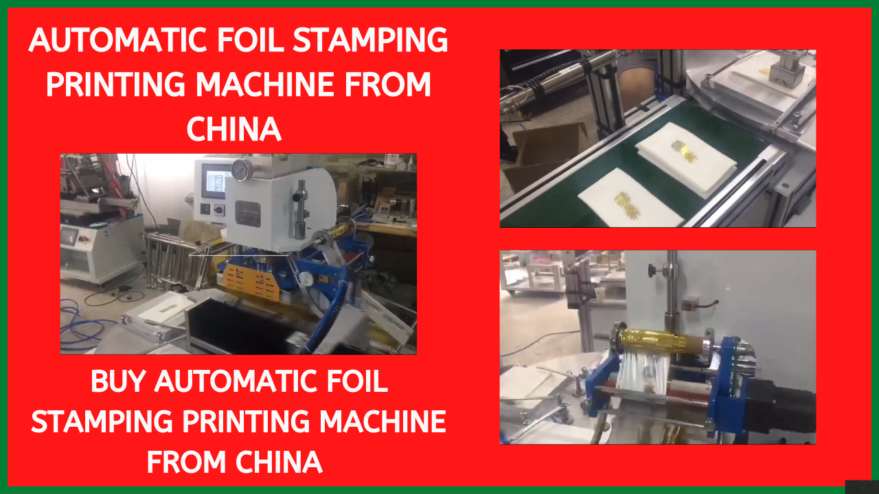 Automatic Foil Stamping Printing Machine from China | Buy Automatic Foil Stamping Printing Machine from China